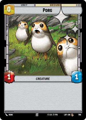 Porg - FOIL — image 1