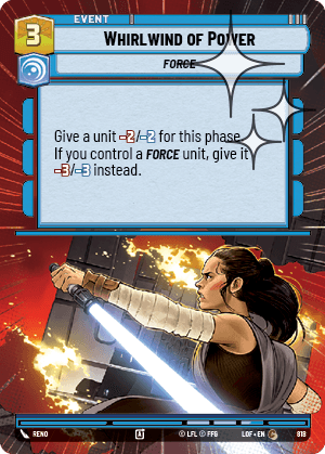 Whirlwind of Power - HYPERSPACE FOIL — image 1