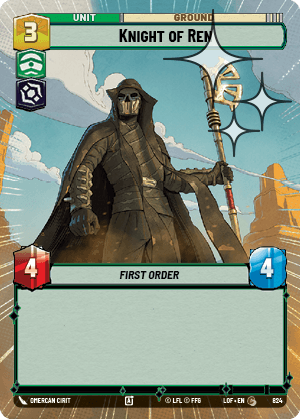 Knight of Ren - HYPERSPACE FOIL — image 1