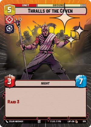 Thralls of the Coven - HYPERSPACE FOIL — image 1