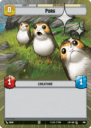Porg - HYPERSPACE FOIL — image 1