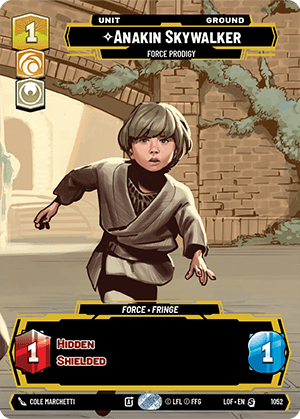 Anakin Skywalker - Force Prodigy - PRESTIGE — image 1