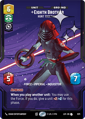 Eighth Brother - Hunt Together - PRESTIGE FOIL — image 1