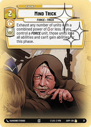 Mind Trick - OP Promo – FOIL — image 1