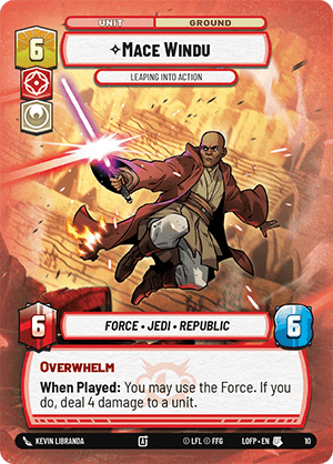 Mace Windu - Leaping into Action - OP Promo — image 1