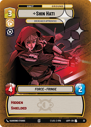 Shin Hati - Overeager Apprentice - OP Promo – FOIL — image 1