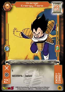 Orange Energy Flare - Foil — image 1