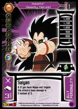 Raditz - Deadly Herald - Foil — image 1