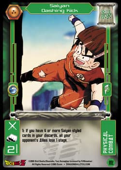 Saiyan Dashing Kick - Foil — image 1