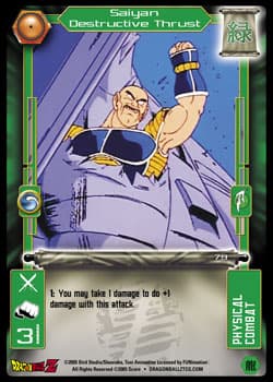 Saiyan Destructive Thrust - Foil — image 1