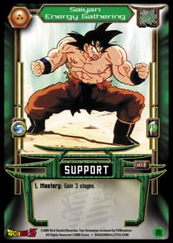 Saiyan Energy Gathering - Foil — image 1