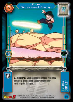 Blue Surprised Jump - Foil — image 1