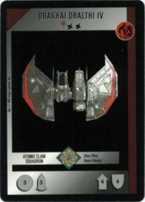 Drakhai Dralthi IV - Atomic Claw Squadron - MP/PL — image 1