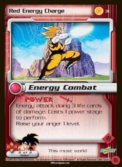 Red Energy Charge - Foil — image 1