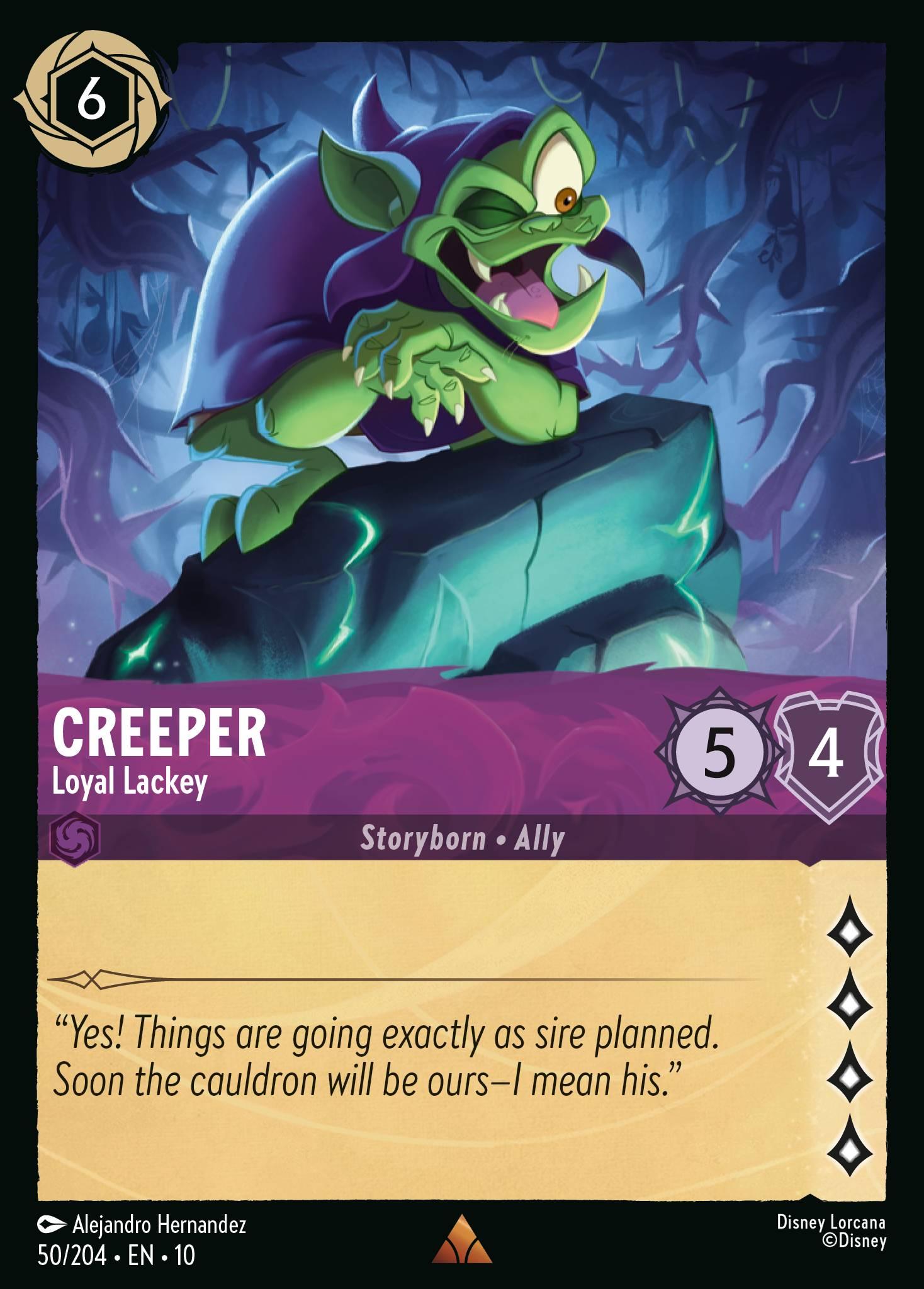 Creeper, Loyal Lackey — image 1