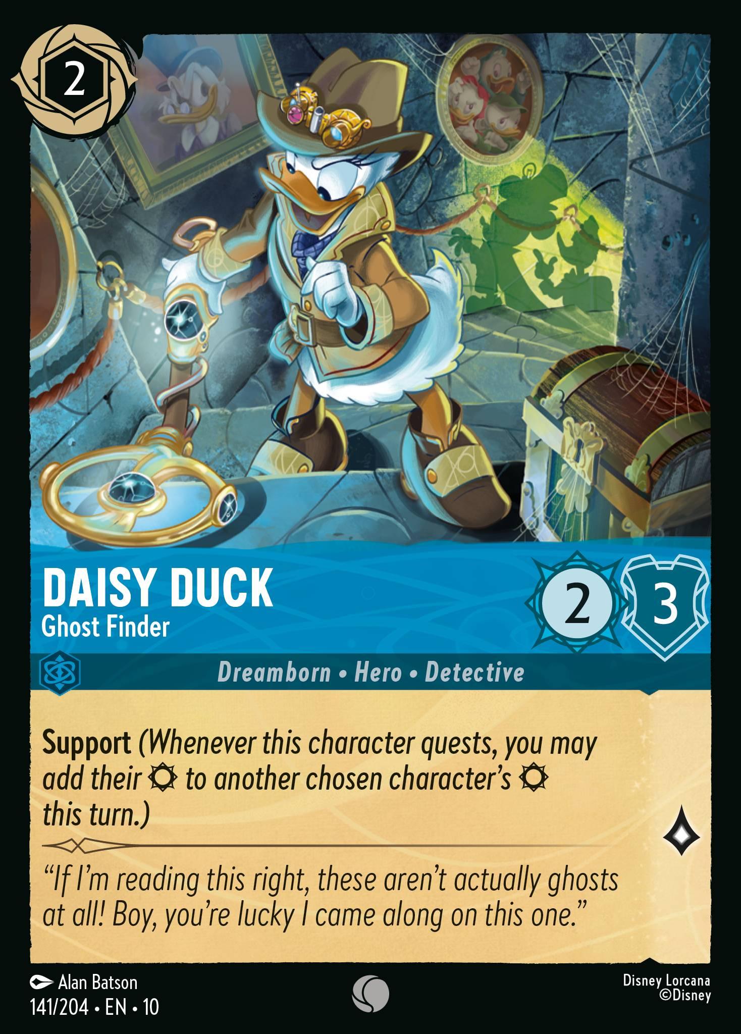 Daisy Duck, Ghost Finder — image 1