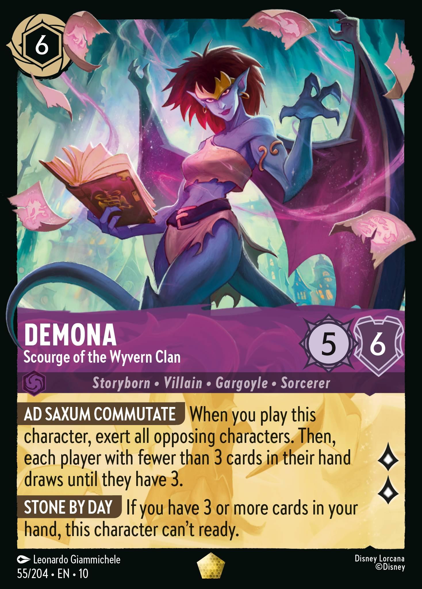 Demona, Scourge of the Wyvern Clan - FOIL — image 1