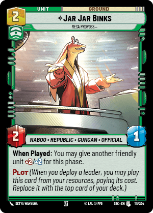 Jar Jar Binks - Mesa Propose… — image 1