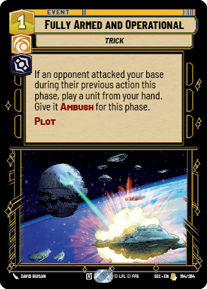 Fully Armed and Operational — image 1