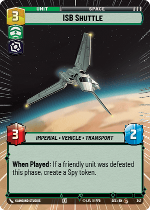 ISB Shuttle - HYPERSPACE — image 1
