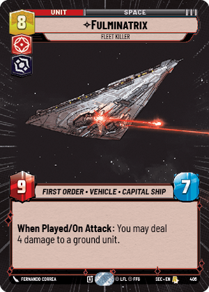 Fulminatrix - Fleet Killer - HYPERSPACE — image 1