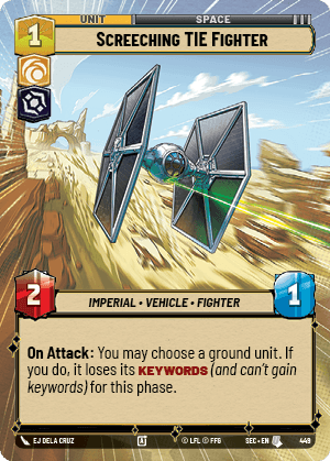 Screeching TIE Fighter - HYPERSPACE — image 1