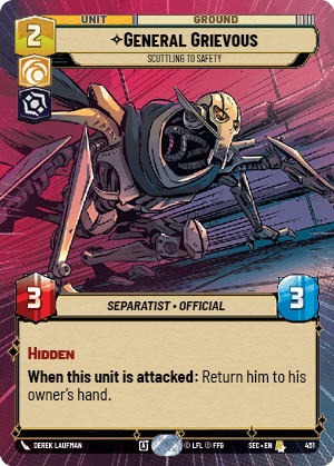 General Grievous - Scuttling to Safety - HYPERSPACE — image 1