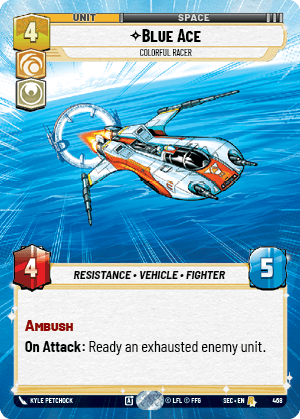 Blue Ace - Colorful Racer - HYPERSPACE — image 1