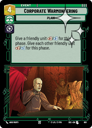Corporate Warmongering - FOIL — image 1