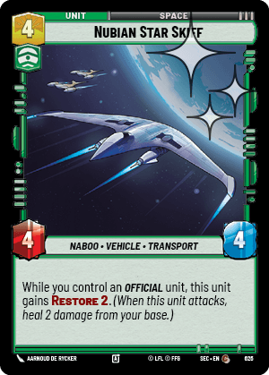 Nubian Star Skiff - FOIL — image 1
