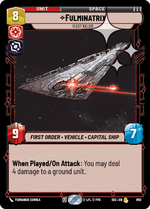 Fulminatrix - Fleet Killer - FOIL — image 1