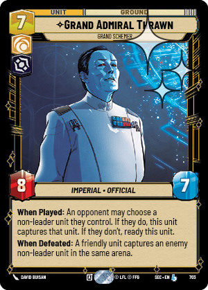 Grand Admiral Thrawn - Grand Schemer - FOIL — image 1