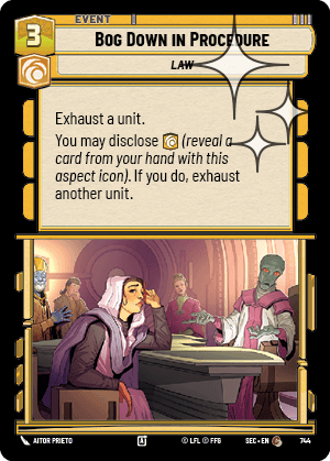 Bog Down in Procedure - FOIL — image 1