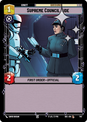 Supreme Council Aide - FOIL — image 1