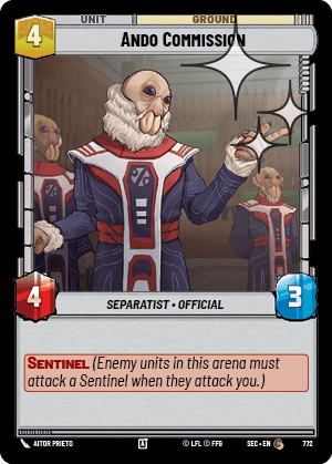 Ando Commission - FOIL — image 1