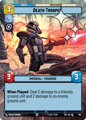 Death Trooper - HYPERSPACE FOIL — image 1