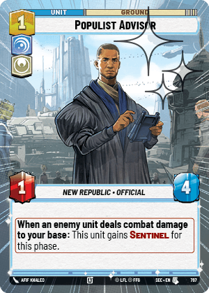 Populist Advisor - HYPERSPACE FOIL — image 1