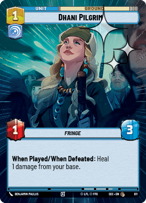 Dhani Pilgrim - HYPERSPACE FOIL — image 1