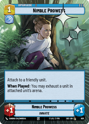 Nimble Prowess - HYPERSPACE FOIL — image 1