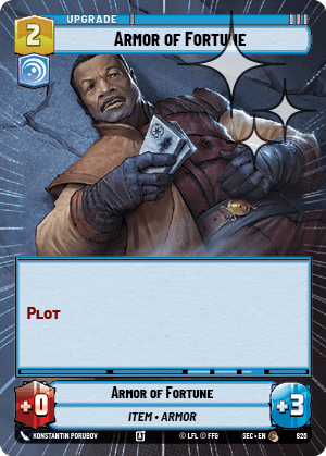 Armor of Fortune - HYPERSPACE FOIL — image 1