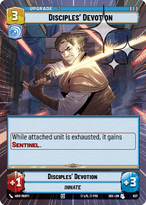 Disciples' Devotion - HYPERSPACE FOIL — image 1