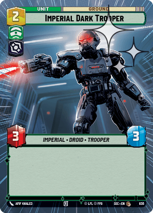 Imperial Dark Trooper - HYPERSPACE FOIL — image 1