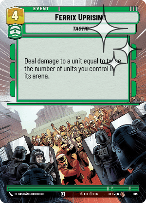 Ferrix Uprising - HYPERSPACE FOIL — image 1
