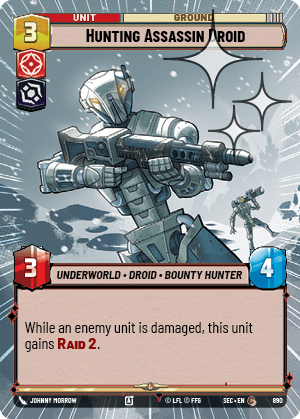 Hunting Assassin Droid - HYPERSPACE FOIL — image 1