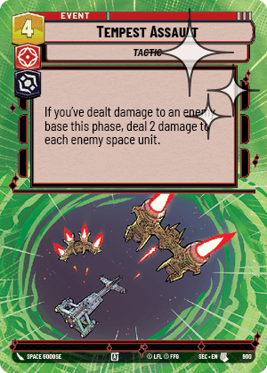 Tempest Assault - HYPERSPACE FOIL — image 1