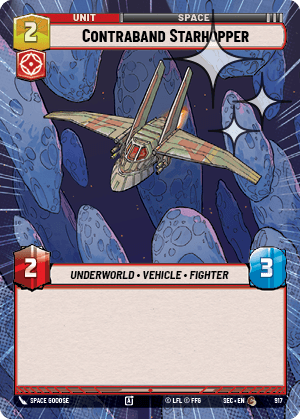 Contraband Starhopper - HYPERSPACE FOIL — image 1
