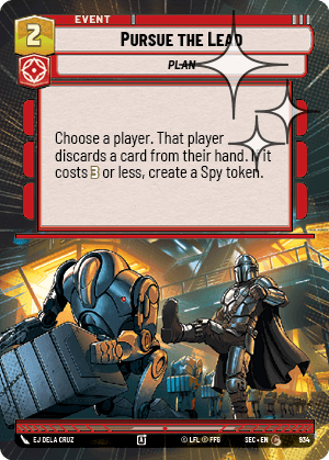 Pursue the Lead - HYPERSPACE FOIL — image 1