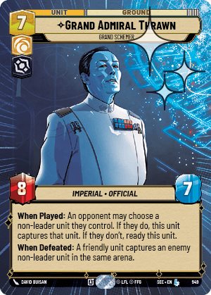 Grand Admiral Thrawn - Grand Schemer - HYPERSPACE FOIL — image 1