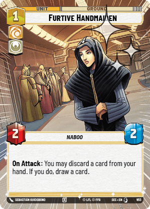 Furtive Handmaiden - HYPERSPACE FOIL — image 1