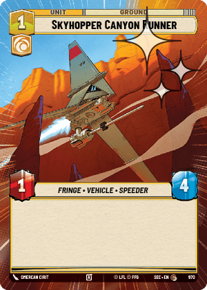 Skyhopper Canyon Runner - HYPERSPACE FOIL — image 1
